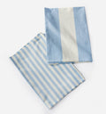 Blue Striped Tea Towel, 2 Asst.