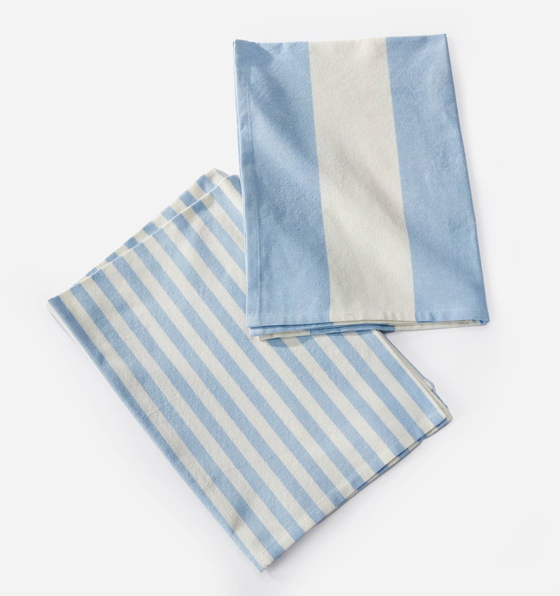 Blue Striped Tea Towel, 2 Asst.