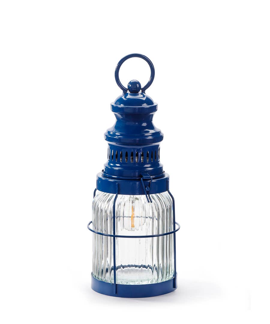 Blue LED Lantern