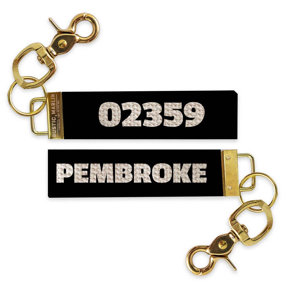 Storm Solid Personalized Keychain