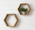 Honey Comb Shelves (Set Of 02)