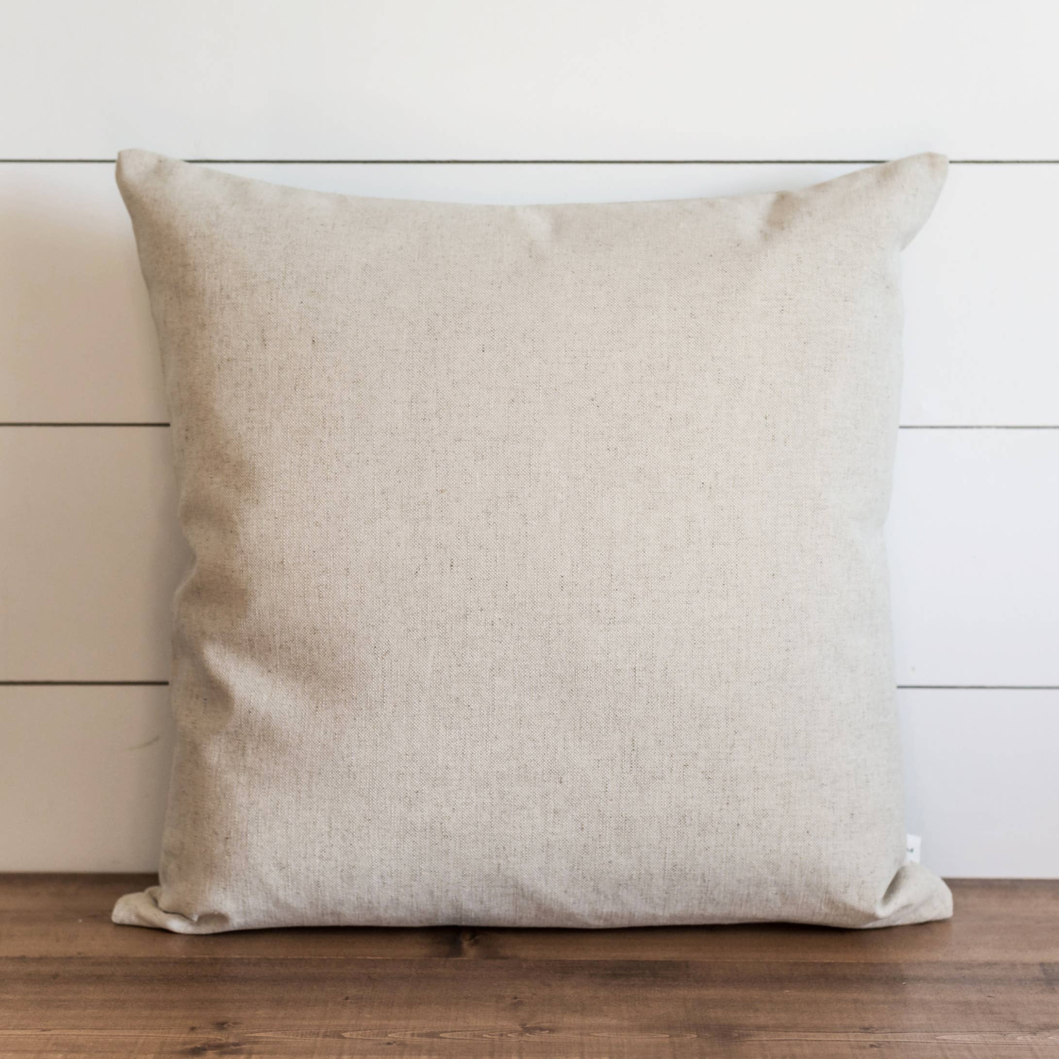 Customizable 20" Pillow Cover with Faux Down Insert