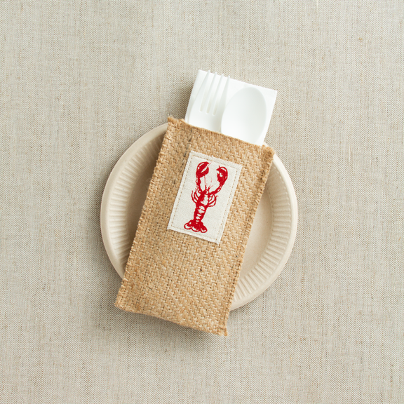 Lobster Patch Coastal - Set of 8