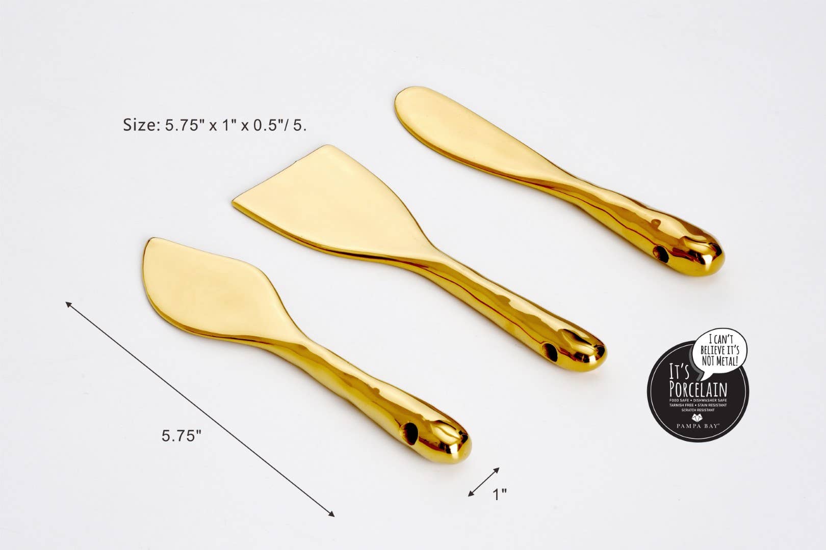 Set of 3 Cheese Knives
