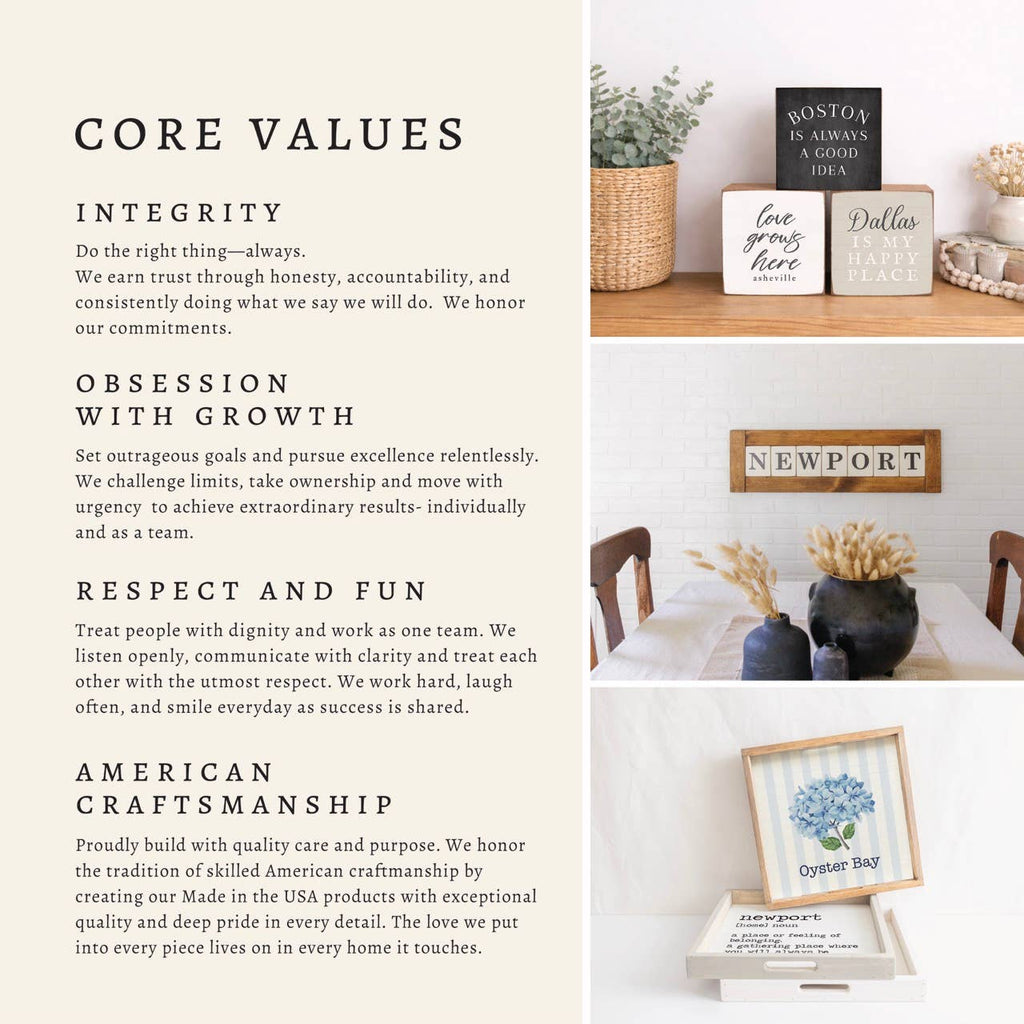 Beach Baby Definition Block Sign | Coastal Decor