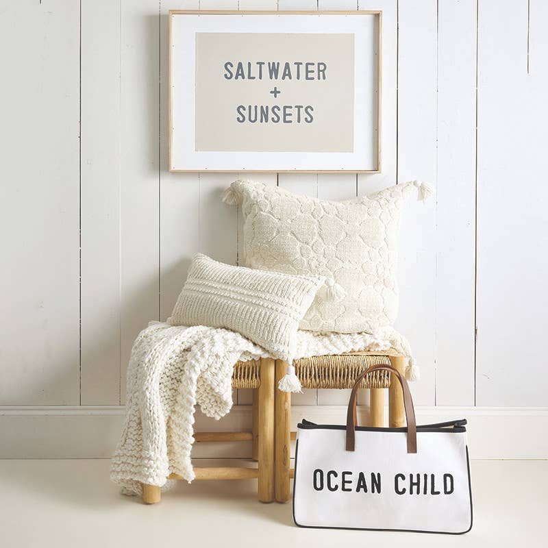 Face to Face Wood Sign - Salt Water + Sunsets