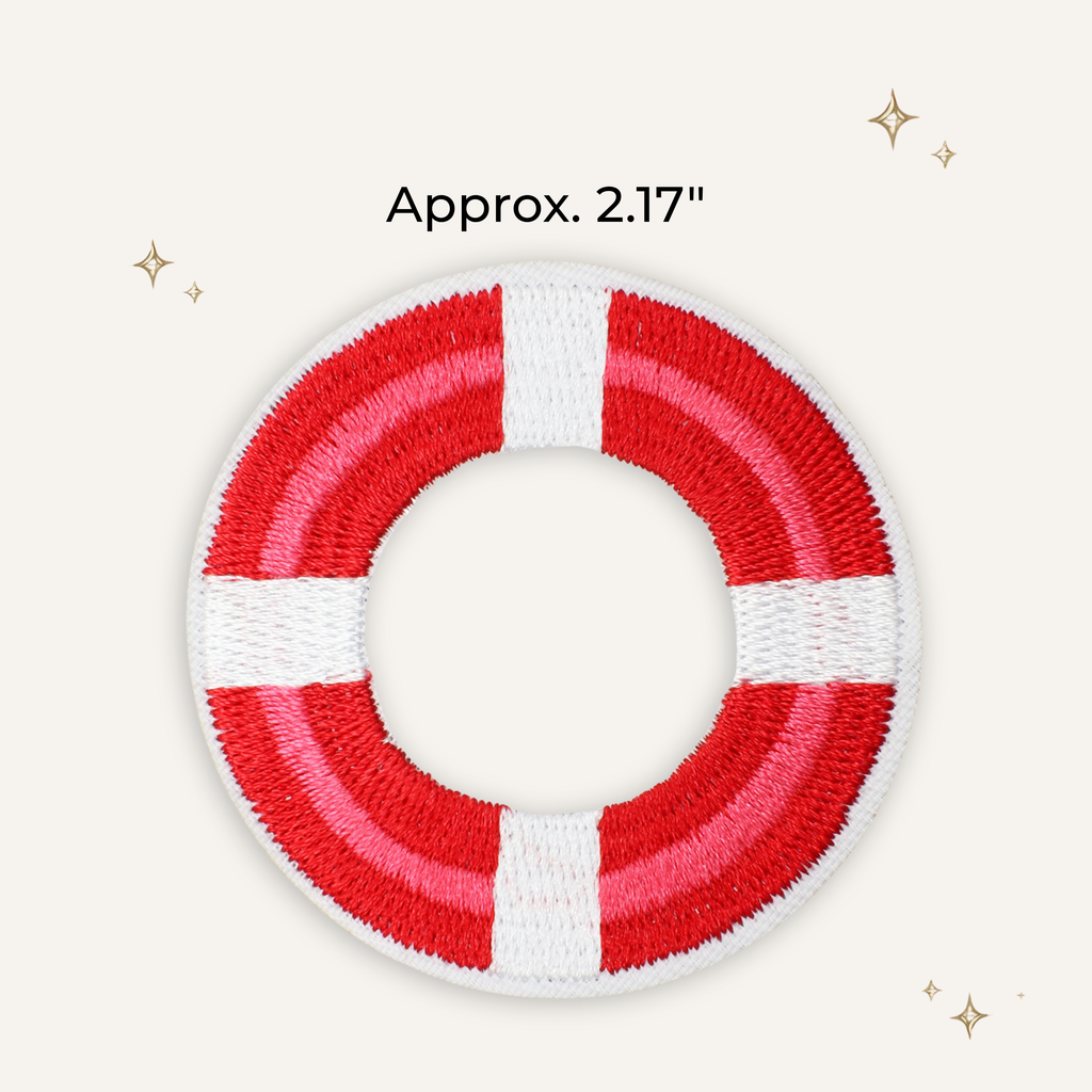 Boat Float Ring Embroidered Patch