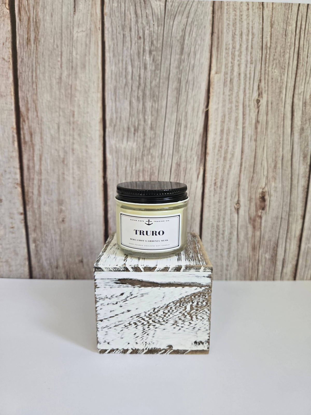 Truro Cape Cod Soy Wax Crackling Wooden Wick Candle bulk wholesale