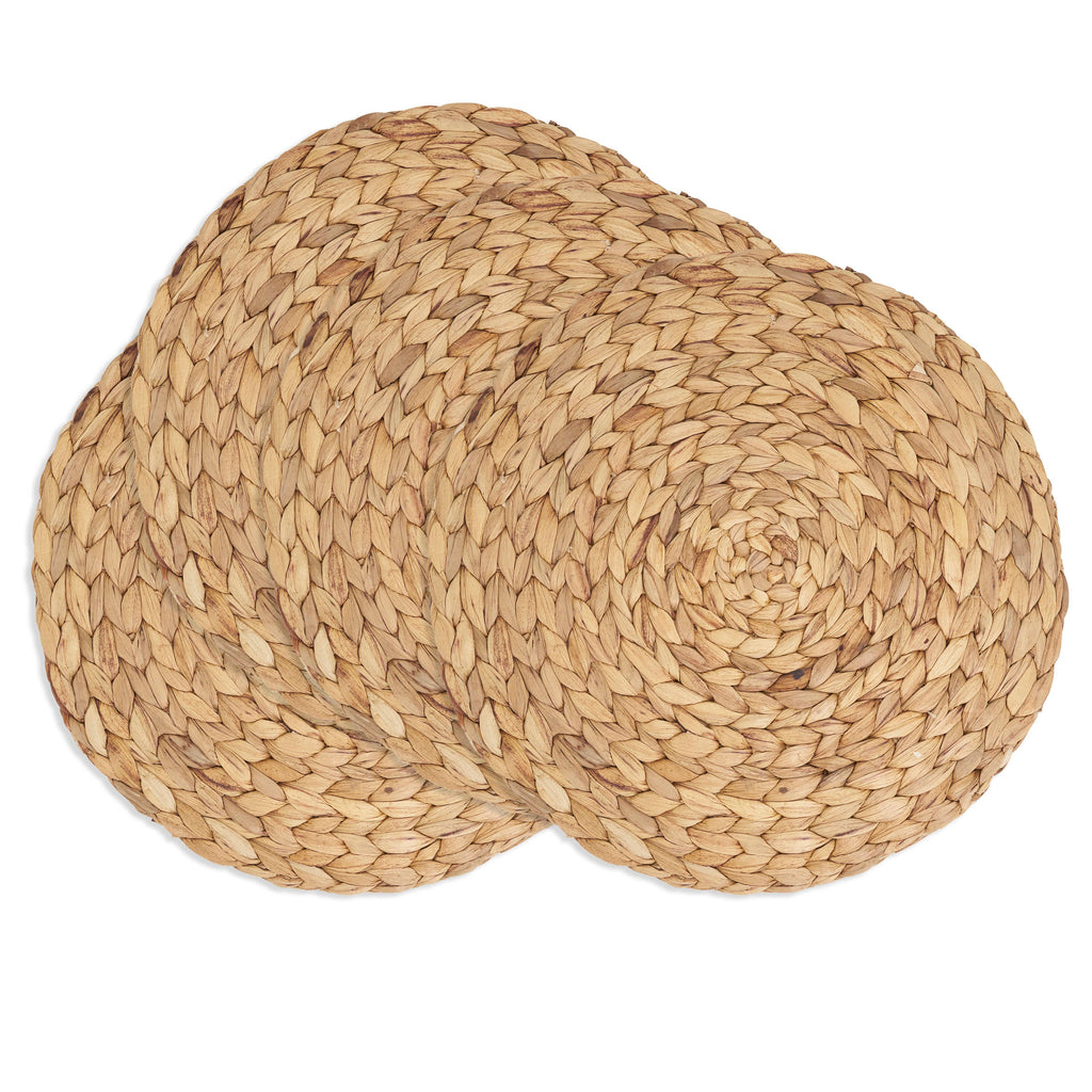 Handwoven Water Hyacinth Placemat - set of 4