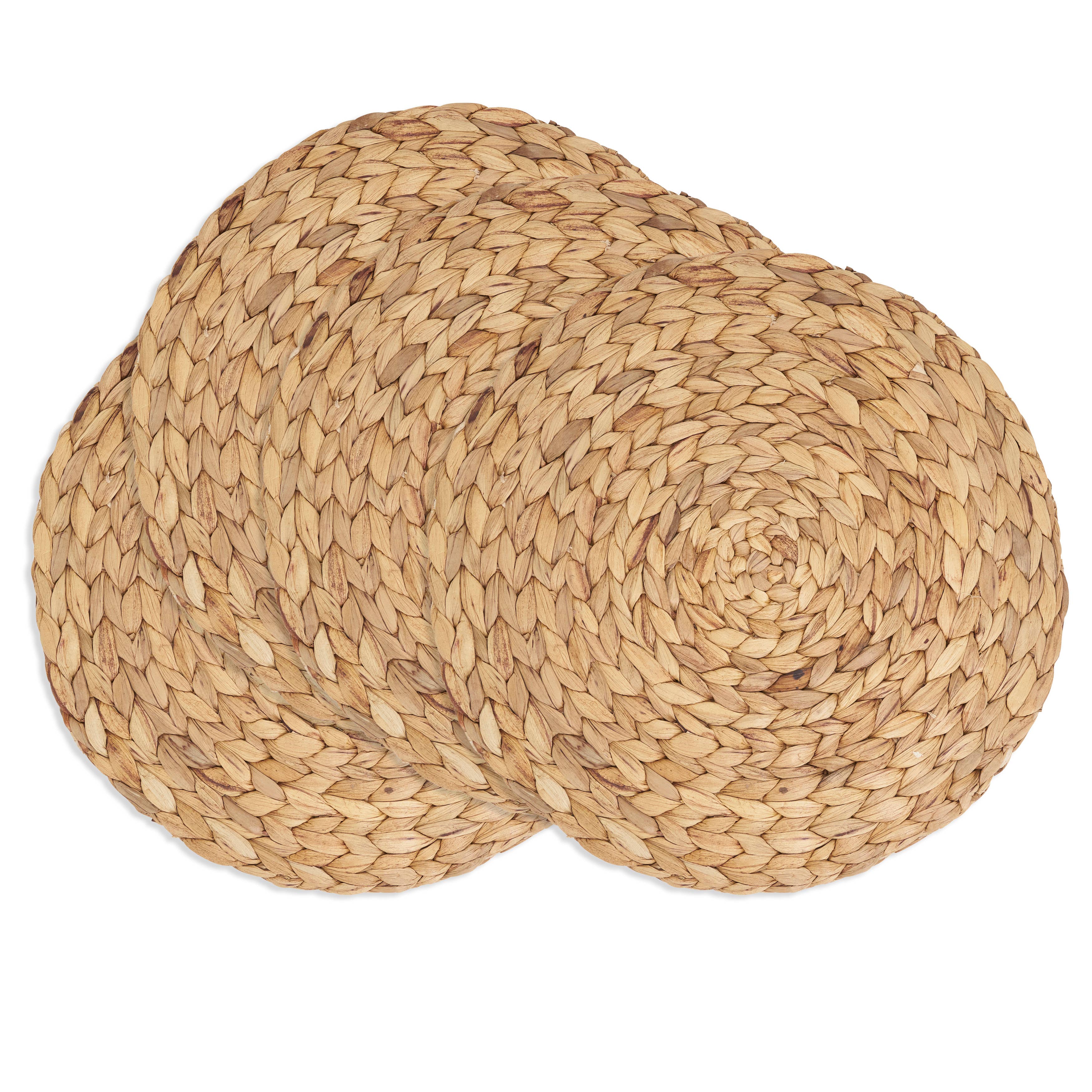 Handwoven Water Hyacinth Placemat - set of 4