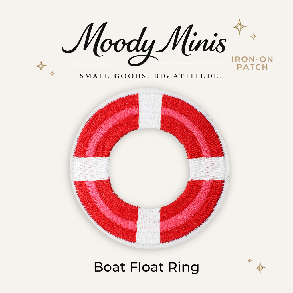 Boat Float Ring Embroidered Patch