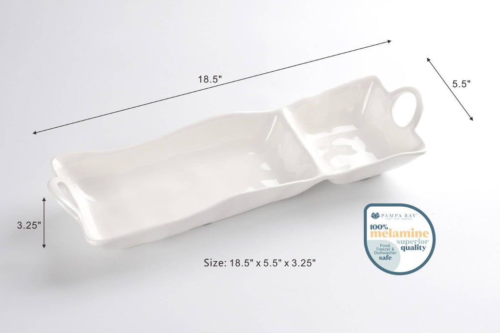 Chip & Dip in Shatterproof Melamine