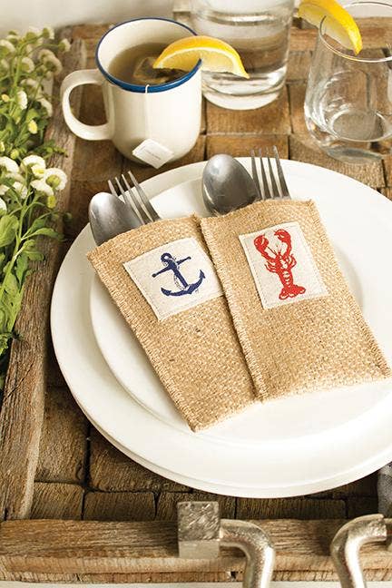 Anchor Patch Coastal - Set of 8