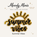 Summer Vibes Embroidered Patch