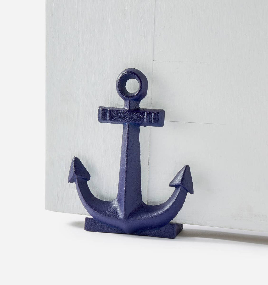 Cst.Irn.Anchor Door Stop 2Asst