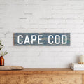 Weathered Blue Personalized Barn Wood Sign