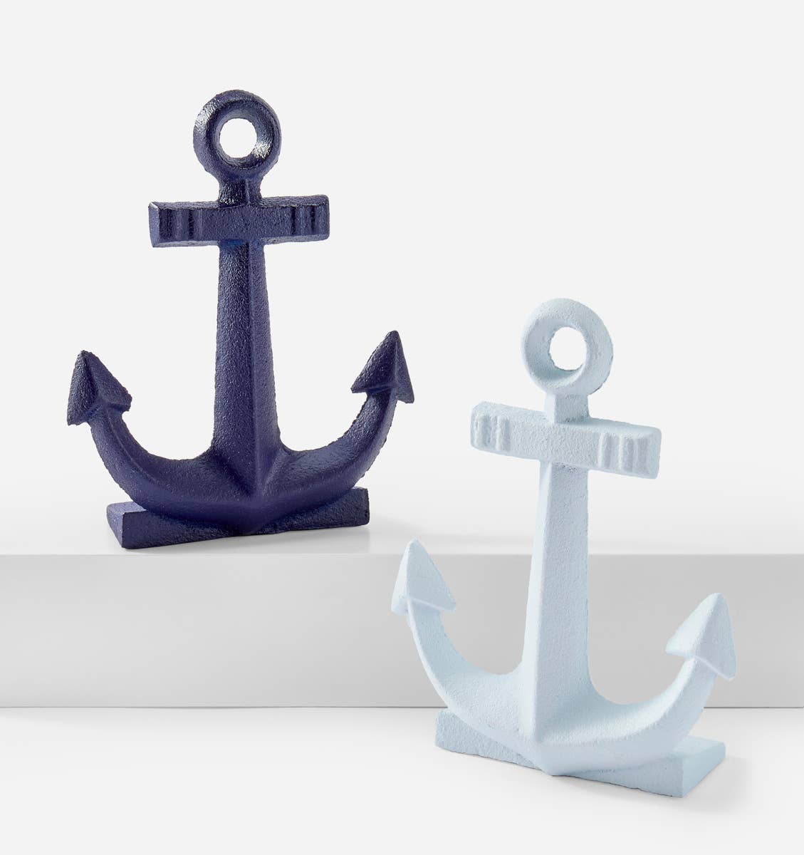 Cst.Irn.Anchor Door Stop 2Asst