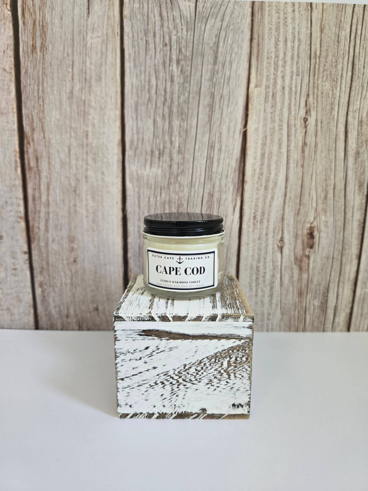 Cape Cod Soy Wax Crackling Wooden Wick Candle bulk wholesale