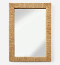 Rectangular Wood Wall Mirror