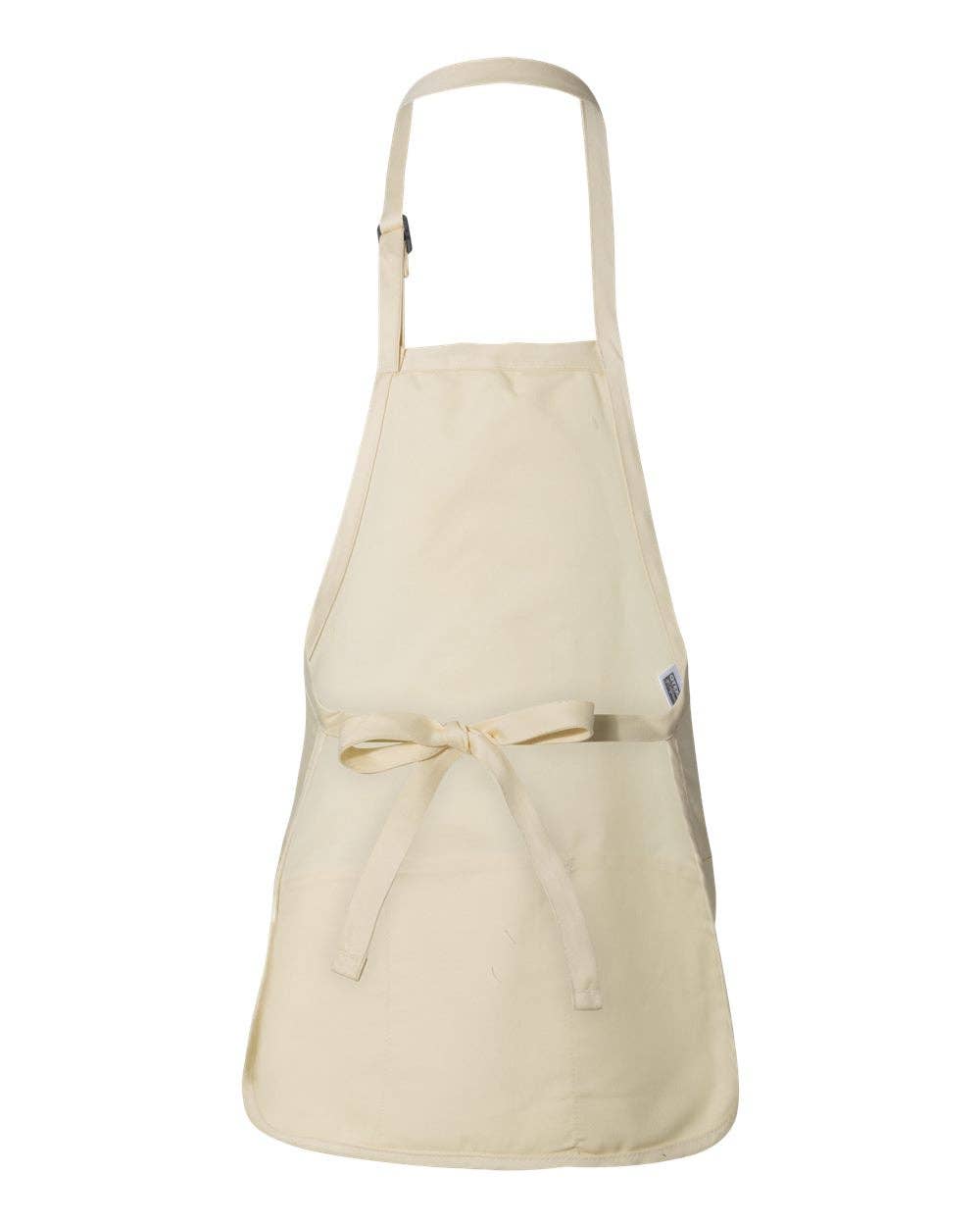 Q-Tees Full-Length Apron with Pouch Pocket - Q4250