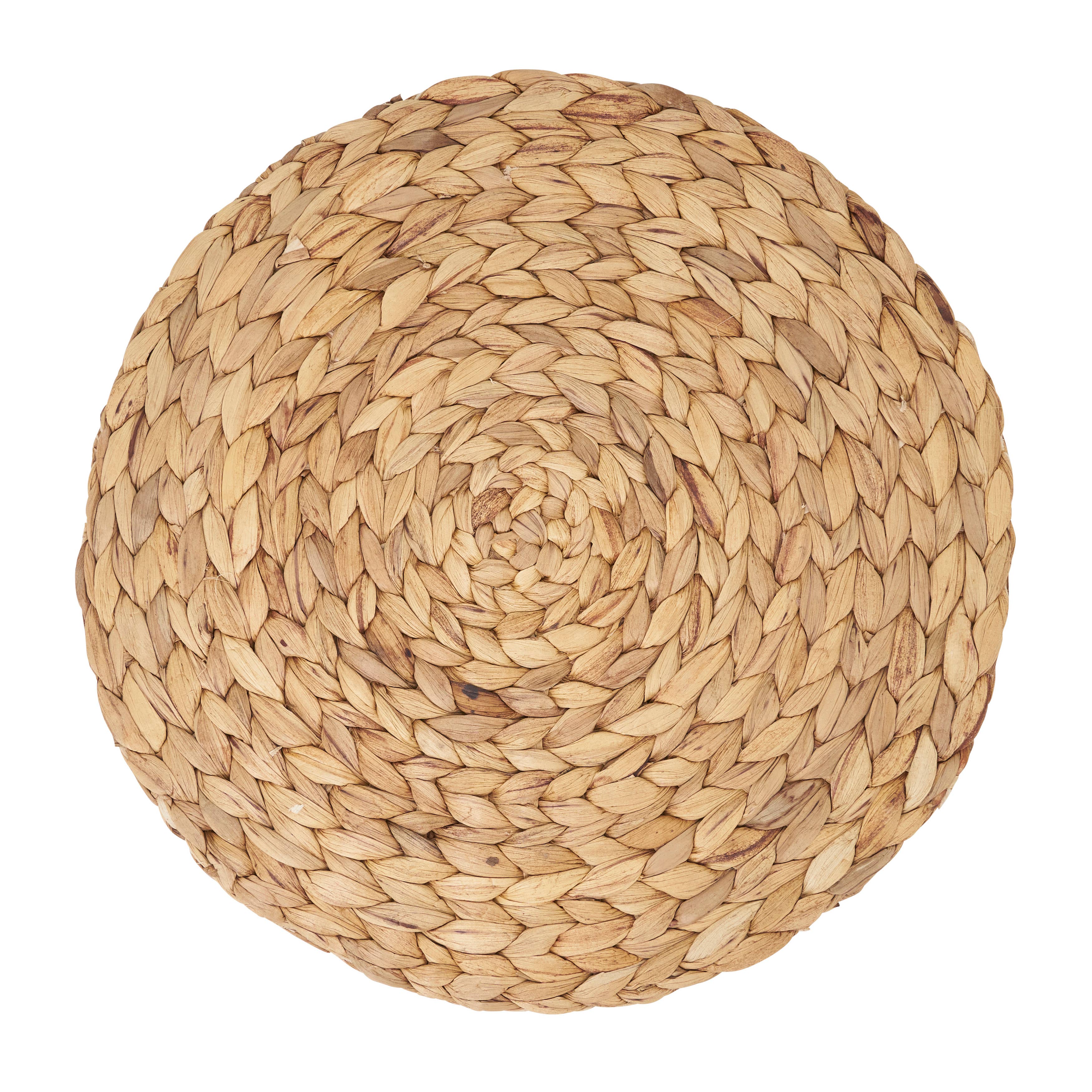 Handwoven Water Hyacinth Placemat - set of 4