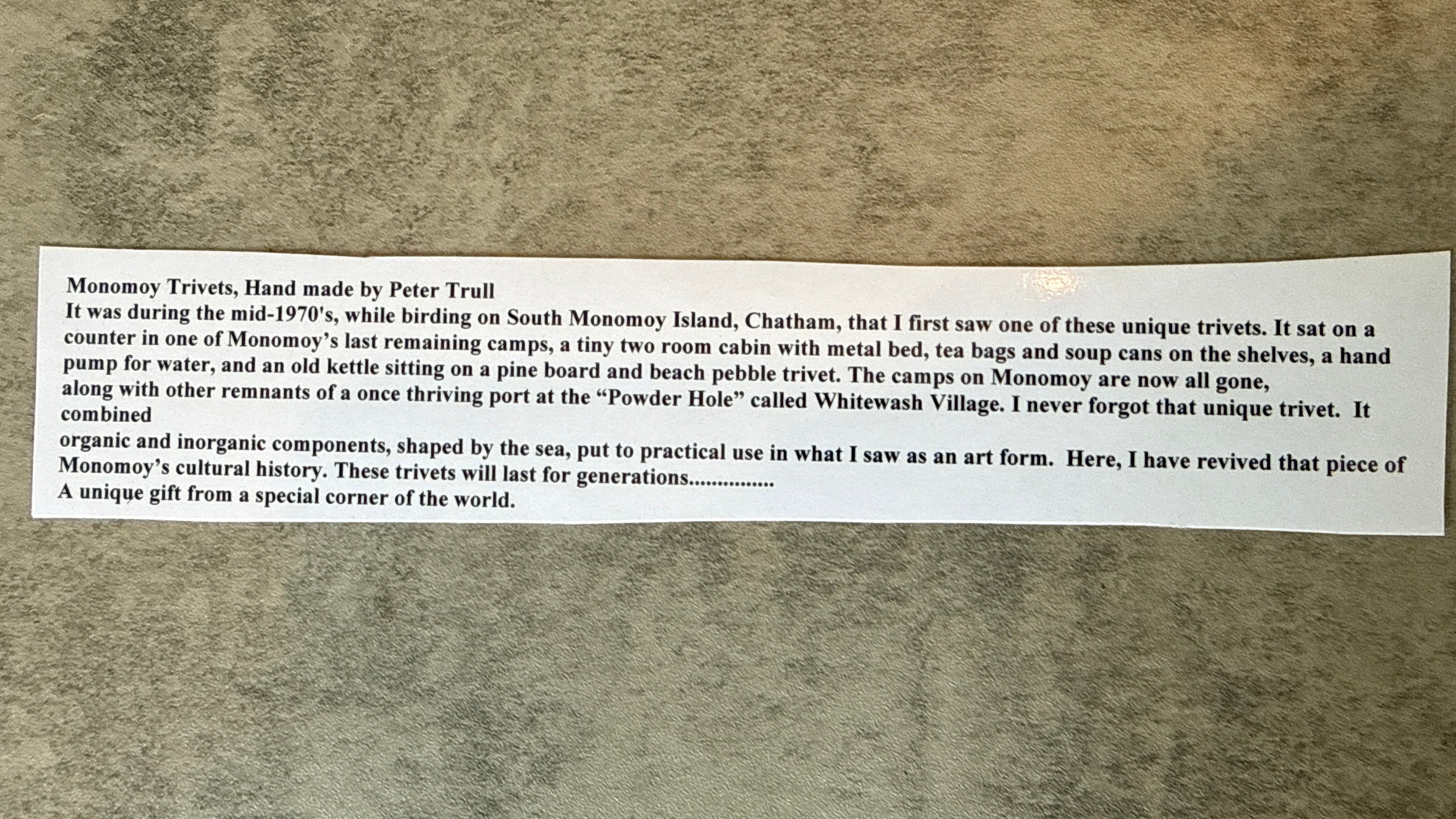 Monomoy Trivet