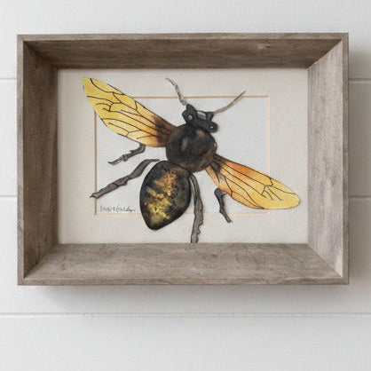 Mary Holden Original Bee Watercolor Painting