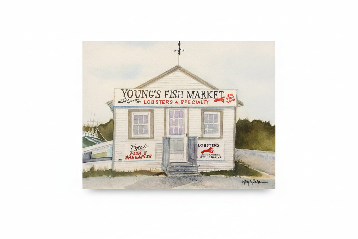 Assorted Watercolor Notecards by Mary Holden