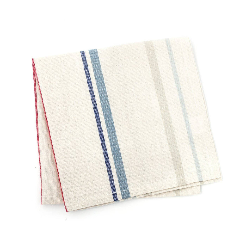 Coastal Striped Cloth Napkin - Set of 4