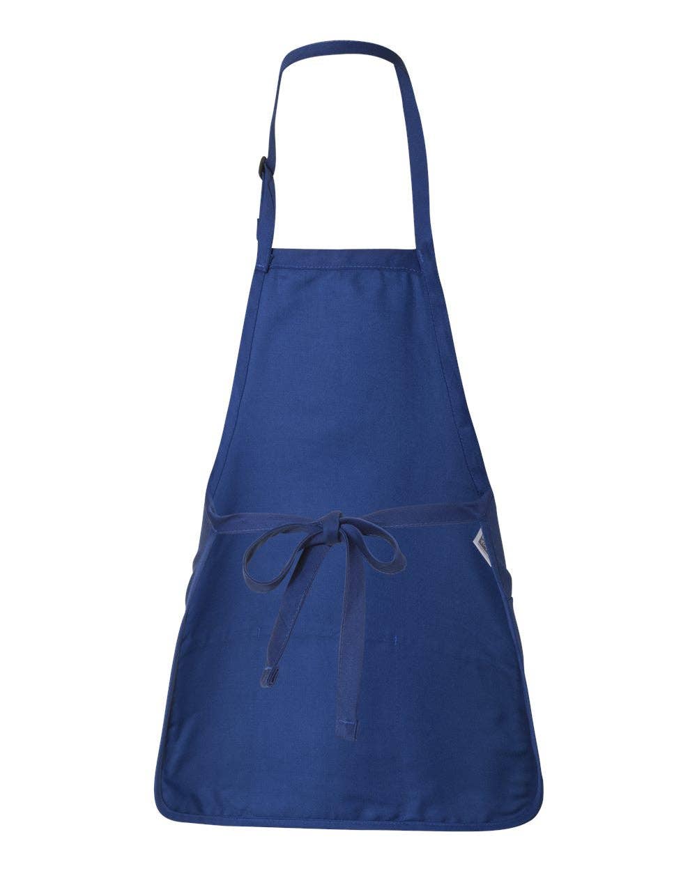 Q-Tees Full-Length Apron with Pouch Pocket - Q4250