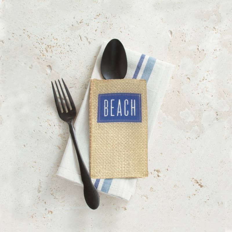 Beach Blue Patch - Set of 8