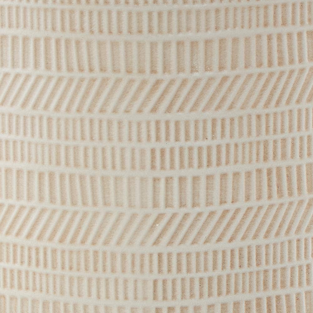 Bohemian Light Brown Rattan Vase