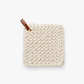 Leather Tab Pot Holder