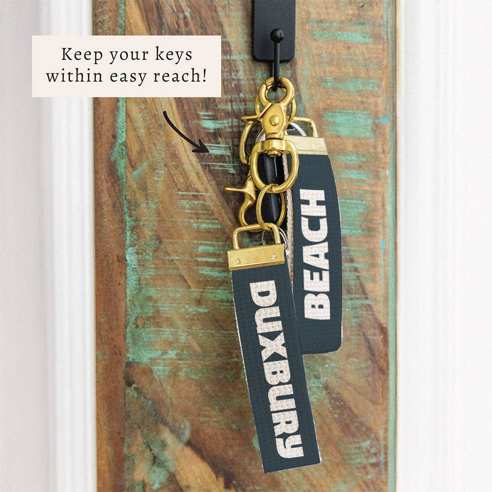 Storm Solid Personalized Keychain