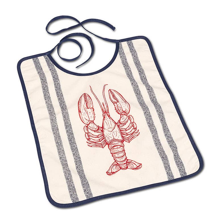 Striped Lobster Bib-16-20"L