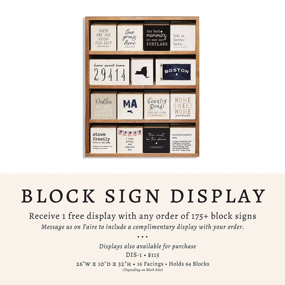 Beach Baby Definition Block Sign | Coastal Decor