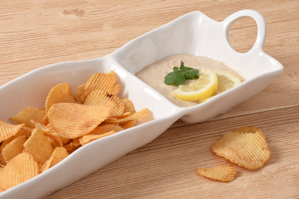 Chip & Dip in Shatterproof Melamine