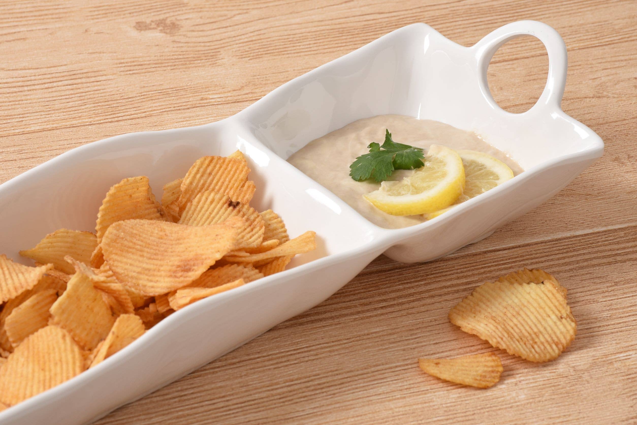Chip & Dip in Shatterproof Melamine