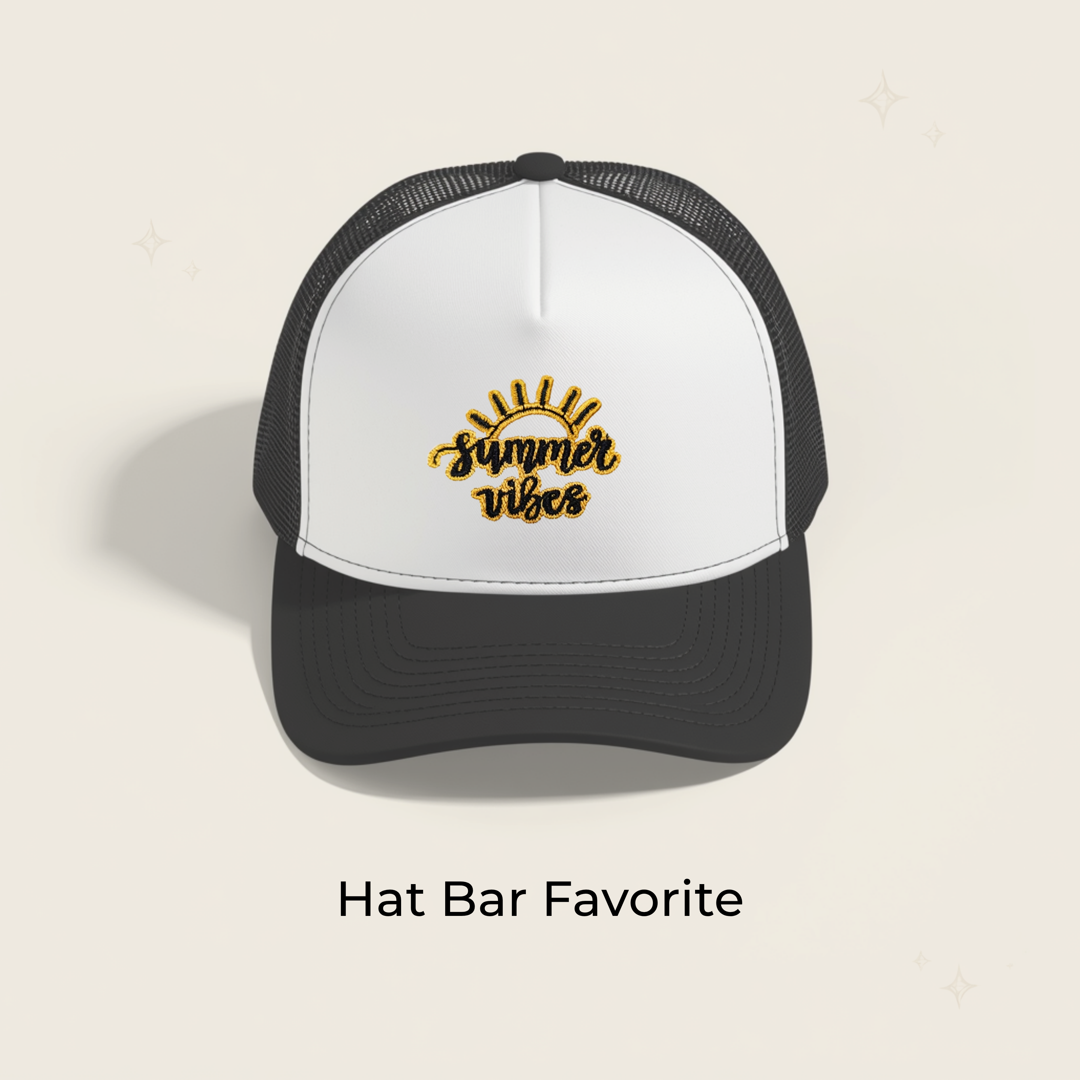 Summer Vibes Embroidered Patch