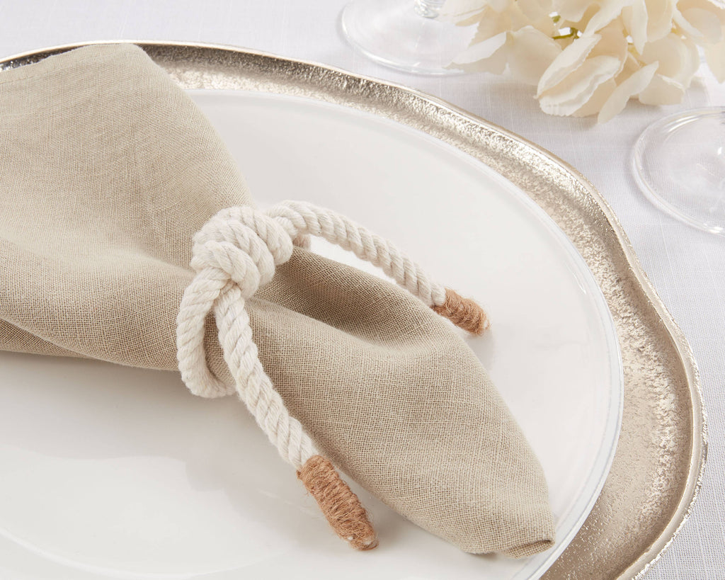 Knotted Rope Napkin Ring