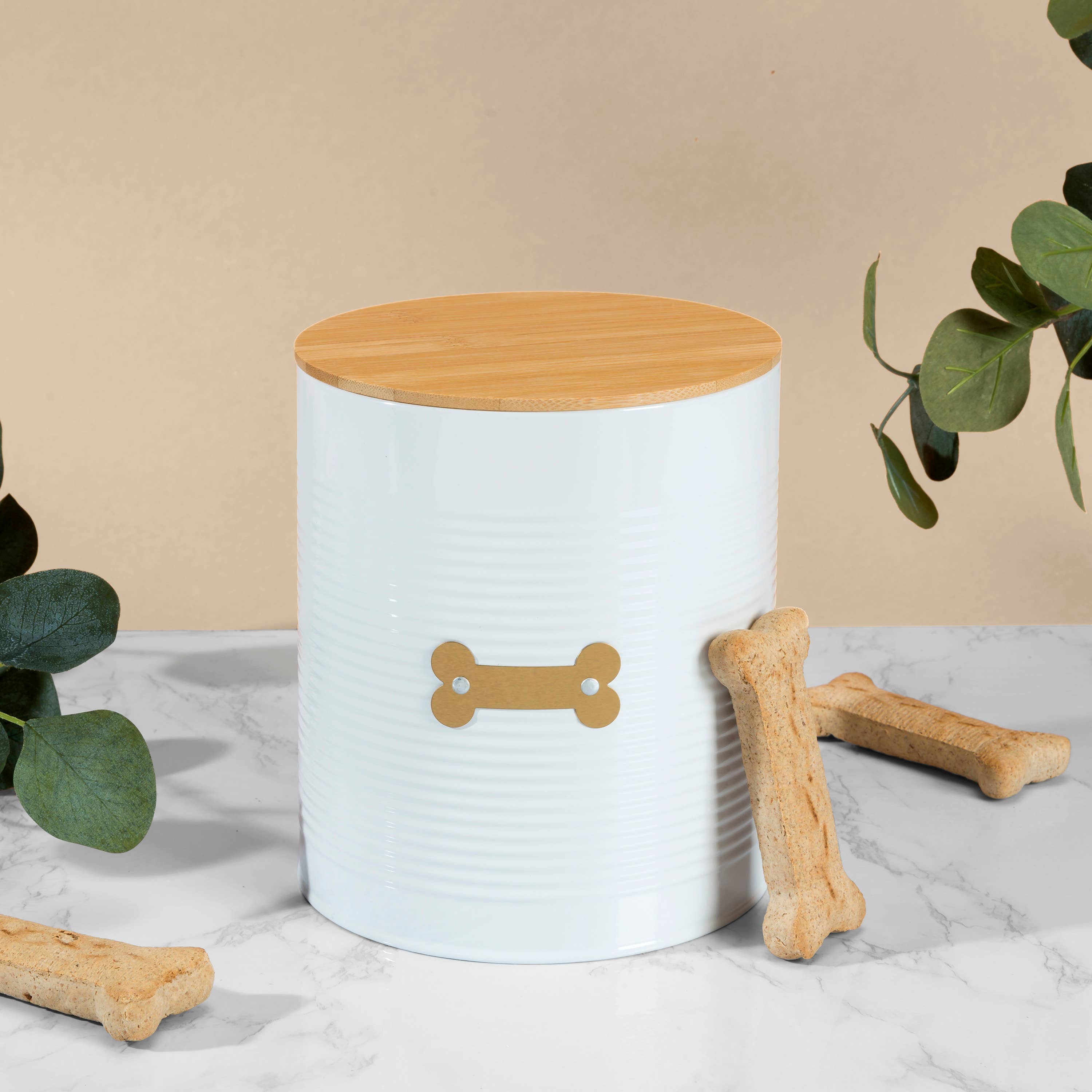Hector White Food Tin