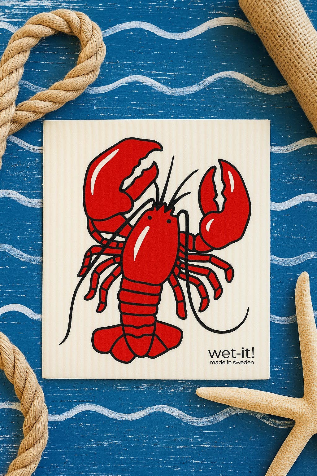 Lobster Swedish Cloth