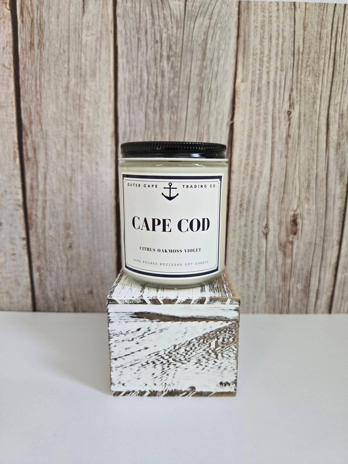 Cape Cod Soy Wax Crackling Wooden Wick Candle bulk wholesale