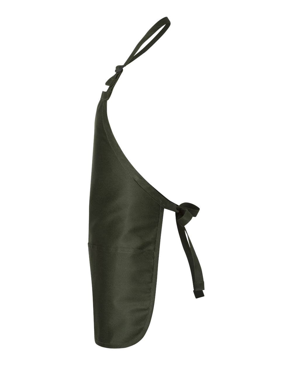 Q-Tees Full-Length Apron with Pouch Pocket - Q4250