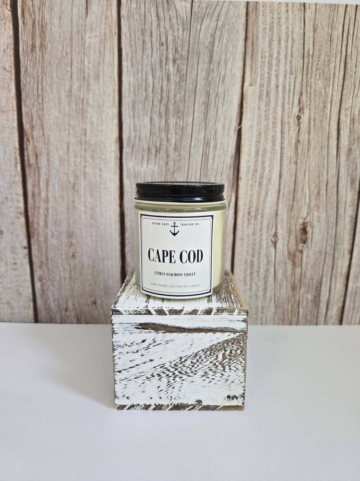 Cape Cod Soy Wax Crackling Wooden Wick Candle bulk wholesale