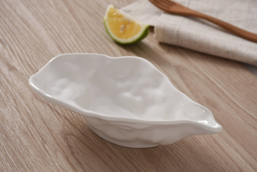 Small Oyster Bowl in Shatterproof Melamine
